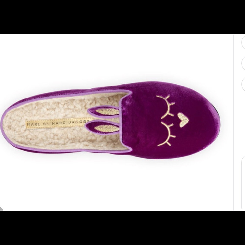 Marc Jacobs-bunny slippers 7.5 New